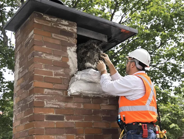 Humane removal of debris and animals by The Hammocks Chimney Sweep in The Hammocks, FL