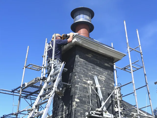Sturdy chimney crown finished by The Hammocks Chimney Sweep in The Hammocks, FL