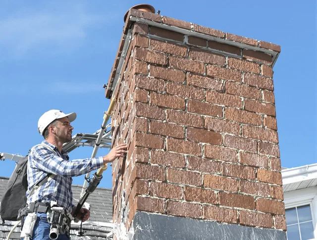 Brickwork for a chimney rebuild by The Hammocks Chimney Sweep in The Hammocks, FL
