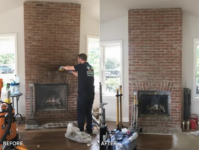Finished chimney sweeping service by The Hammocks Chimney Sweep in The Hammocks, FL