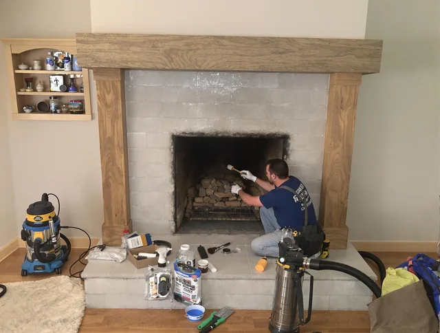 Detailed creosote removal process by The Hammocks Chimney Sweep in The Hammocks, FL