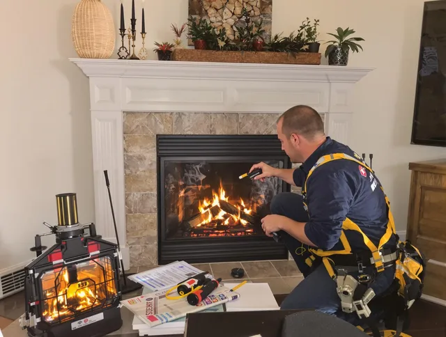 Safety-focused fireplace inspection by The Hammocks Chimney Sweep in The Hammocks, FL