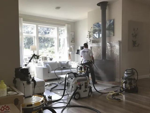 Soot removal service by The Hammocks Chimney Sweep for a fireplace in The Hammocks, FL